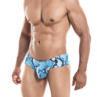 CUT4MEN - CHEEKY SILVER PANTIES L