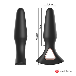 ANBIGUO - WATCHME VIBRATOR REMOTE CONTROL ANAL PLUG ALEXANDRU