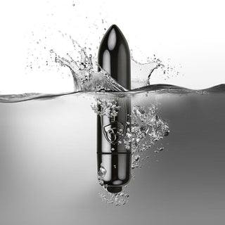 ROCKS-OFF - VIBRATING BALL RO-80MM METAL MIDNIGHT