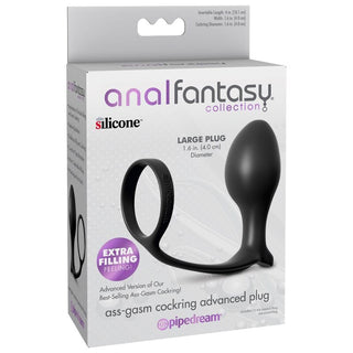 ANAL FANTASY - ASS-GASM ADVANCED COLLECTION RING WITH ANAL PLUG