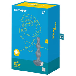 SATISFYER - VIBRATOR LOLLI PLUG 2 PLUG GREEN
