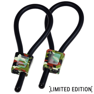 ELECTRASTIM - PRESTIGE ELECTRALOOPS CAMOUFLAGE ADJUSTABLE PENILE RINGS