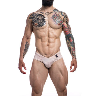 CUT4MEN - CHEEKY SILVER PANTIES L