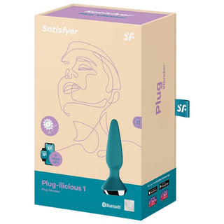 SATISFYER - VIBRATOR PLUG ILICIOUS 1 PLUG GREEN