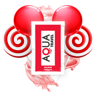 AQUA TRAVEL - WATER BASED LUBRICANT PACIFIER FLAVOR 6 ML