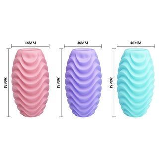PRETTY LOVE - DOUBLE-SIDED MASTURBATOR EGG 15 UNITS