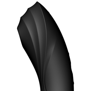 SATISFYER - CURVY TRINITY 4 BLACK STIMULATOR AND VIBRATOR