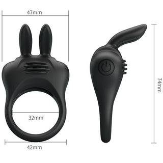 PRETTY LOVE - RABBIT VIBRATOR RING DAVION