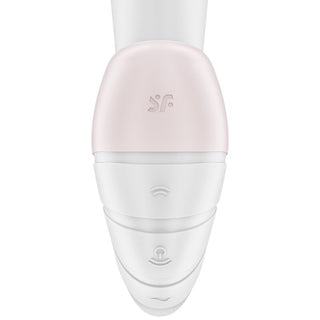 SATISFYER - SUPERNOVA AIR PULSE STIMULATOR AND VIBRATION WHITE