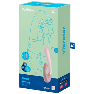 SATISFYER - HEAT WAVE VIBRATOR PINK APPLICATION