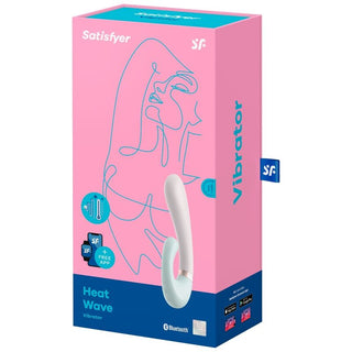 SATISFYER - HEAT WAVE VIBRATOR PINK APPLICATION