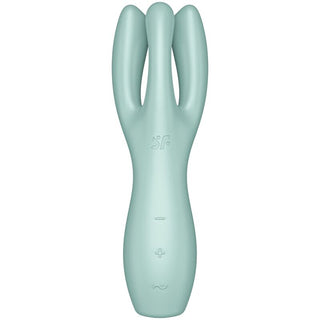 SATISFYER - VIBRATEUR THREESOME 3 ROSE