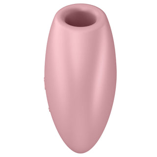 SATISFYER - CUTIE HEART BLUE AIR PULSE STIMULATOR AND VIBRATOR