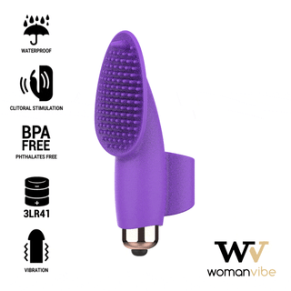 WOMANVIBE - AISHA FEMALE SILICONE STIMULATOR FINGER
