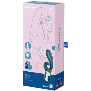 SATISFYER - HUG ME RABBIT PINK VIBRATOR APPLICATION