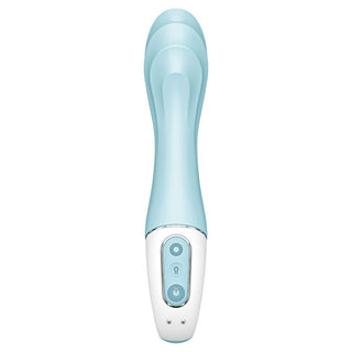SATISFYER - AIR PUMP VIBRATOR 5+ APP INFLATABLE G-SPOT VIBRATOR BLUE