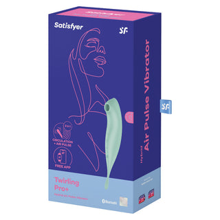 SATISFYER - TWIRLING PRO+ RED STIMULATOR AND VIBRATOR APP