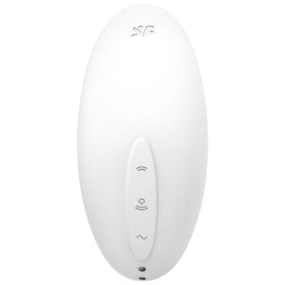 SATISFYER - VULVA LOVER 2 AIR PULSE BLUE STIMULATOR AND VIBRATOR