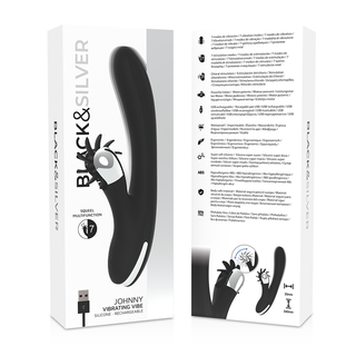 BLACK&amp;SILVER - VIBRANT BUNNY JOHNNY