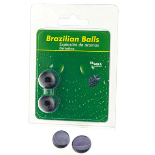 TALOKA - INTIMATE GEL 2 BRAZILIAN BALLS BERRIES