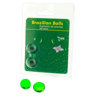 TALOKA - 2 BRAZILIAN BALLS INTIMATE MINT GEL