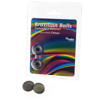 TALOKA - 2 BRAZILIAN BALLS EXCITING GEL CLIMAX EFFECT