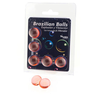 TALOKA - 5 BRAZILIAN BALLS EXCITING GEL VIBRATING EFFECT