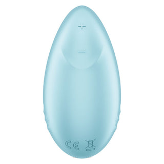 SATISFYER - VIBRATOR POSER TROPICAL TIP BLUE