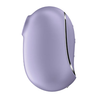 SATISFYER - DOUBLE AIR PULSE PRO TO GO 2 PURPLE STIMULATOR AND VIBRATOR
