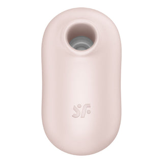 SATISFYER - DOUBLE AIR PULSE PRO TO GO 2 PURPLE STIMULATOR AND VIBRATOR