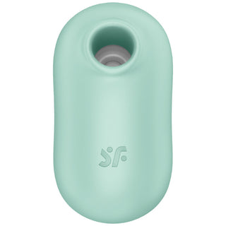 SATISFYER - DOUBLE AIR PULSE PRO TO GO 2 PURPLE STIMULATOR AND VIBRATOR