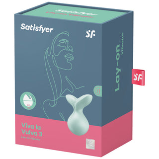 SATISFYER - VIBRATOR POSER VIVA LA VULVA 3 PURPLE