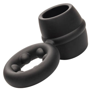 CALEXOTICS - ALPHA DUAL MAGNUM BLACK RING
