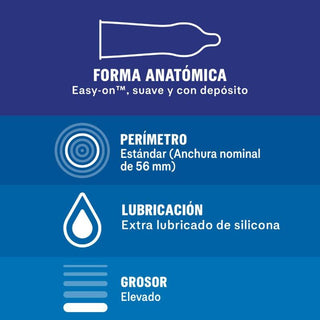 DUREX - EXTRA SÉGURO 12 UNITS