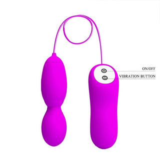 PRETTY LOVE - VEGA ROTATION AND VIBRATION MASSAGER 12 FUNCTIONS FUCHSIA