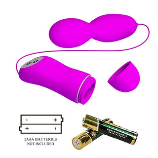 PRETTY LOVE - VEGA ROTATION AND VIBRATION MASSAGER 12 FUNCTIONS FUCHSIA