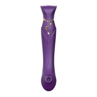 ZALO - QUEEN PULSE WAVE CLIT STIM PURPLE SET