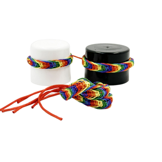 PRIDE - LGBT FLAG BRAIDED THREAD BRACELET