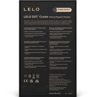 LELO - DOT CRUISE CLITORIS STIMULATOR YELLOW