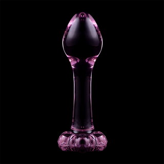 NEBULA SERIES BY IBIZA - PLUG ANAL MODÈLE 2 VERRE BOROSILICATE CLAIR 11 CM -O- 3.5 CM