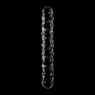 NEBULA SERIES BY IBIZA - MODÈLE 15 GODE EN VERRE BOROSILICATE CLAIR 18.5 CM -O- 3 CM
