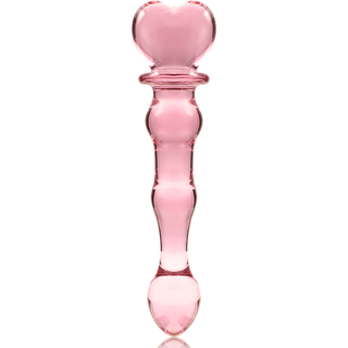 NEBULA SERIES BY IBIZA - MODÈLE 21 GODE EN VERRE BOROSILICATE CLAIR 20.5 CM -O- 3.5 CM