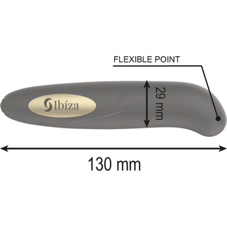 IBIZA - STIMULATEUR DE CLITORIS CHARGEUR USB 10 MODES DE VIBRATION DORÉ 13 X 2,9