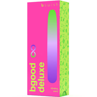 B SWISH - VIBRATEUR RECHARGEABLE B SWISH - BGOOD INFINITE DELUXE SILICONE BLEU