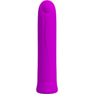 PRETTY LOVE - CURTIS MINI SUPER POWER VIBRATOR 12 VIBRATIONS IN PURPLE SILICONE