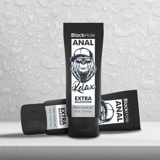 BLACK HOLE - WATER BASED GEL ANAL DILATION 70 ML