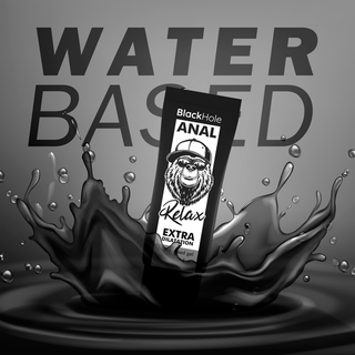 BLACK HOLE - WATER BASED GEL ANAL DILATION 70 ML