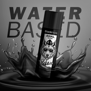 BLACK HOLE - RELAX WATER BASED ANAL REPAIR WITH HYALURON 100 ML