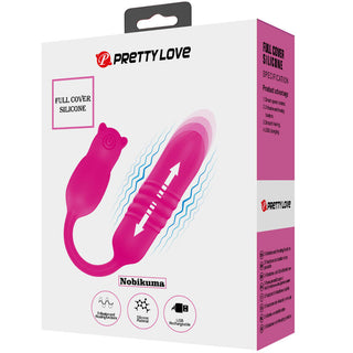 PRETTY LOVE - NOBIKUMA PINK SILICONE VIBRATING BALL