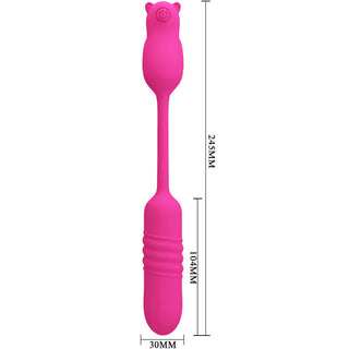 PRETTY LOVE - NOBIKUMA PINK SILICONE VIBRATING BALL